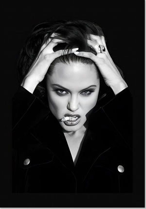 Angelina Jolie Smoking