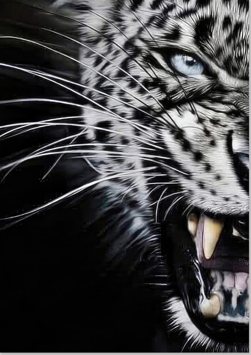 Leopard Close-Up Portrait