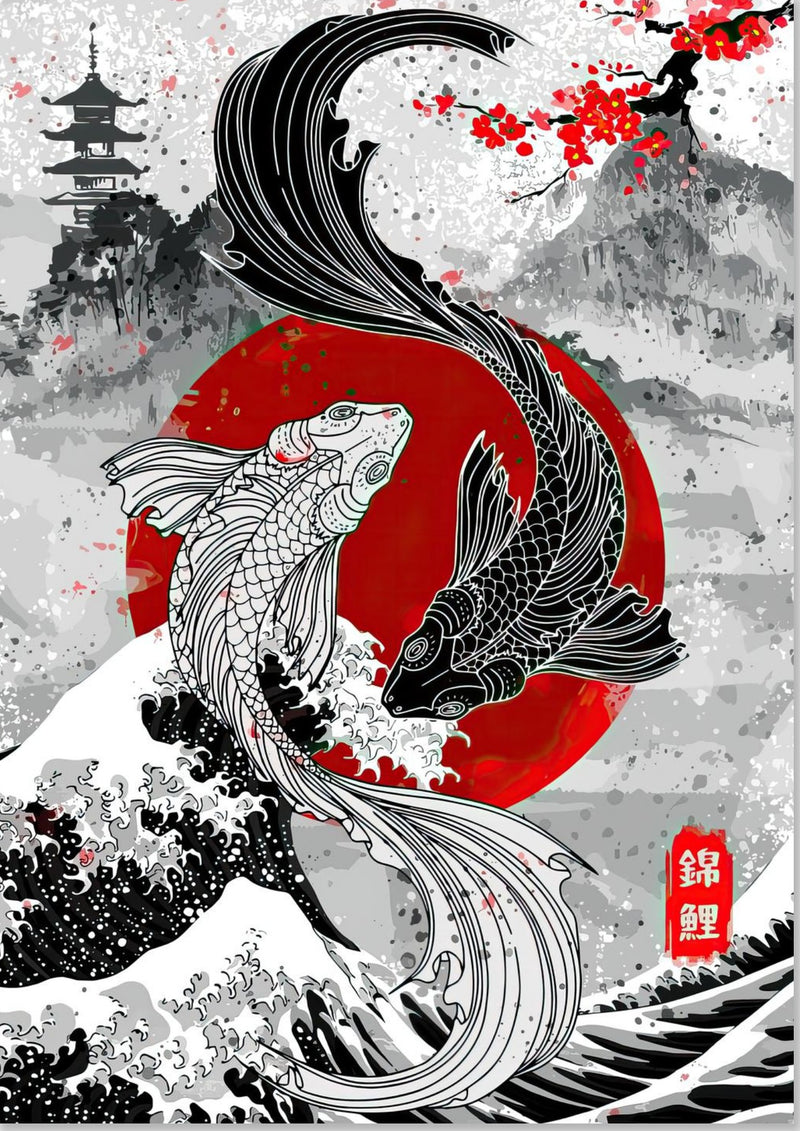 Japanese Koi Fish