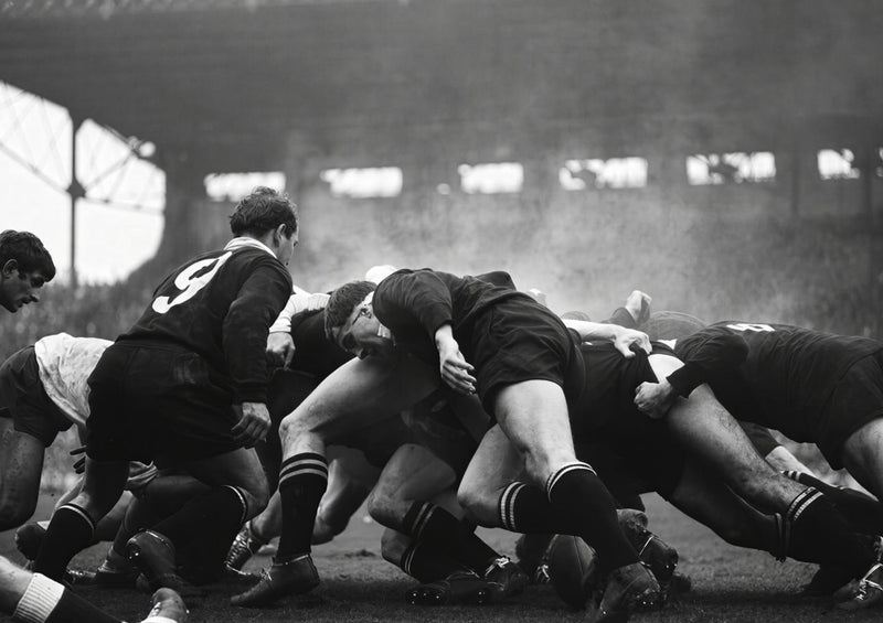France vs New Zealand Rugby 1967