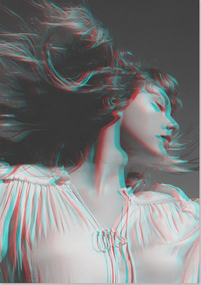 Taylor Swift Glitch Portrait