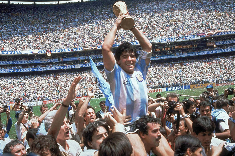 Diego Maradona Argentina VM 1986