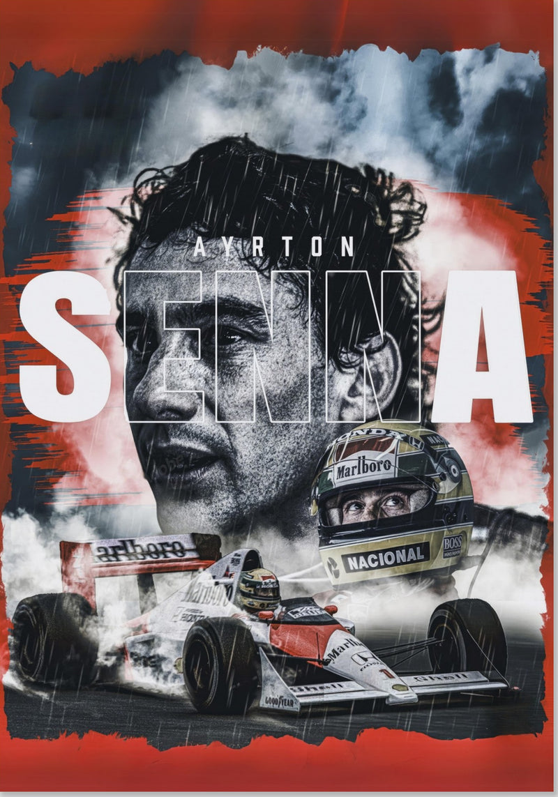 Ayrton Senna F1-legende