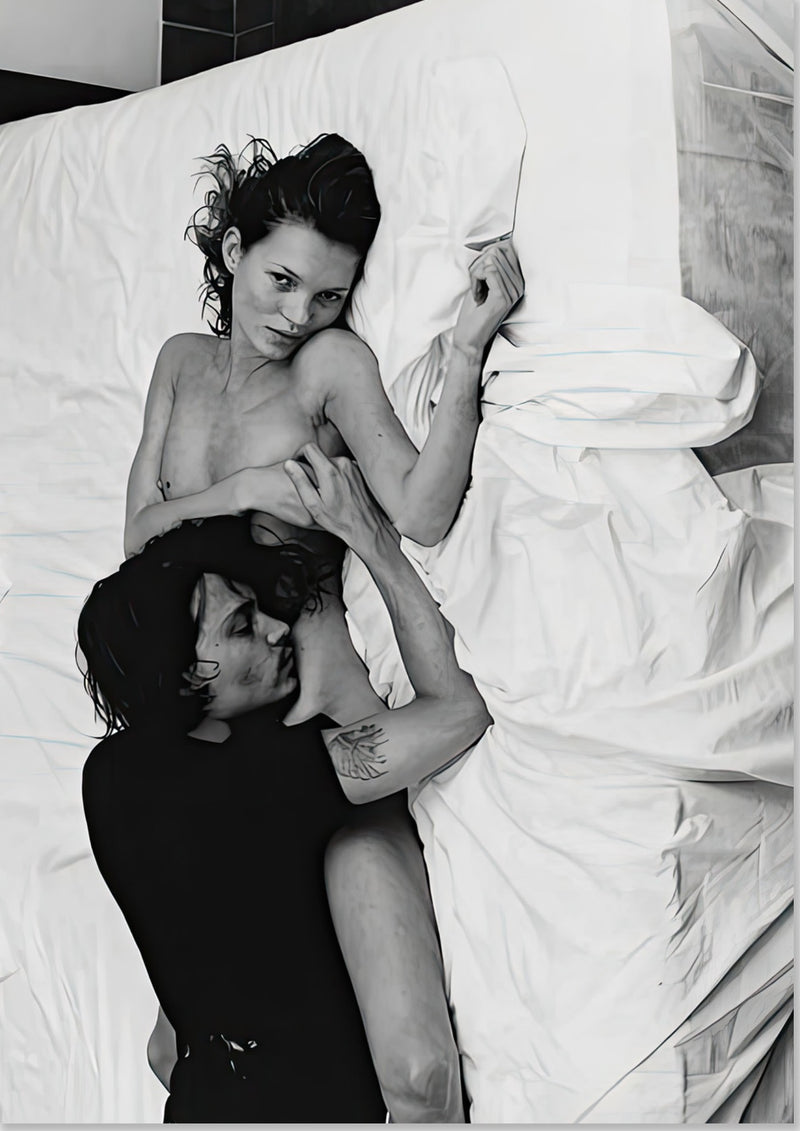 Kate Moss e Johnny Depp (New York, 1994)