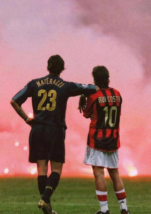 Materazzi and Rui Costa - Iconic Italian Football Moment