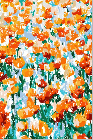 Abstrakt Blomster Tulipan Hage