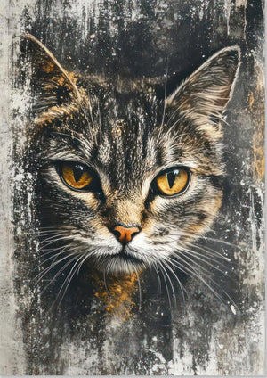 Cat Painting Artwork
