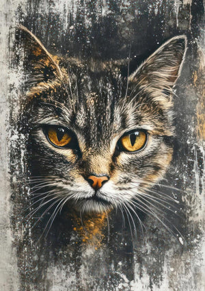 Cat Painting Artwork