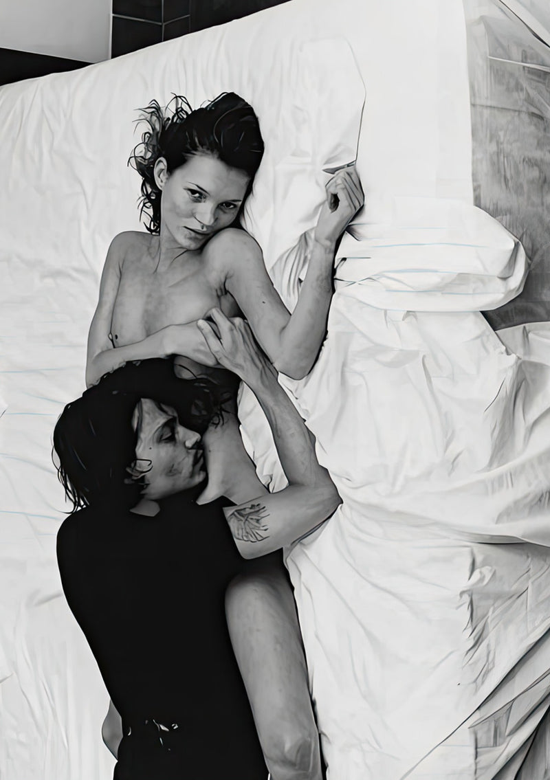 Kate Moss e Johnny Depp (New York, 1994)