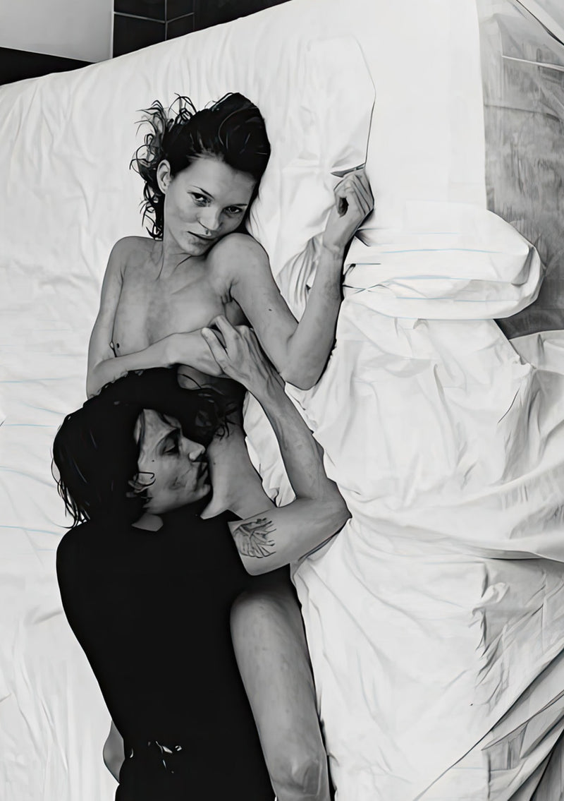 Kate Moss & Johnny Depp (New York, 1994)