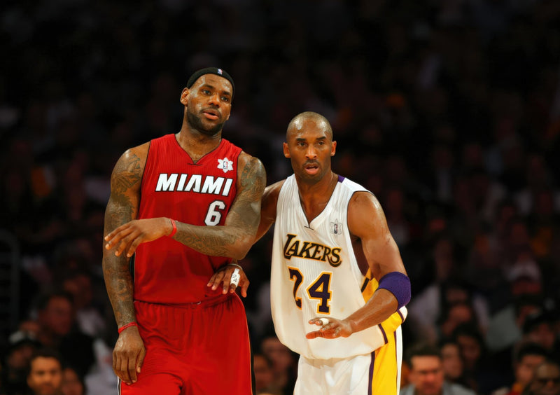 Kobe Bryant gegen LeBron James