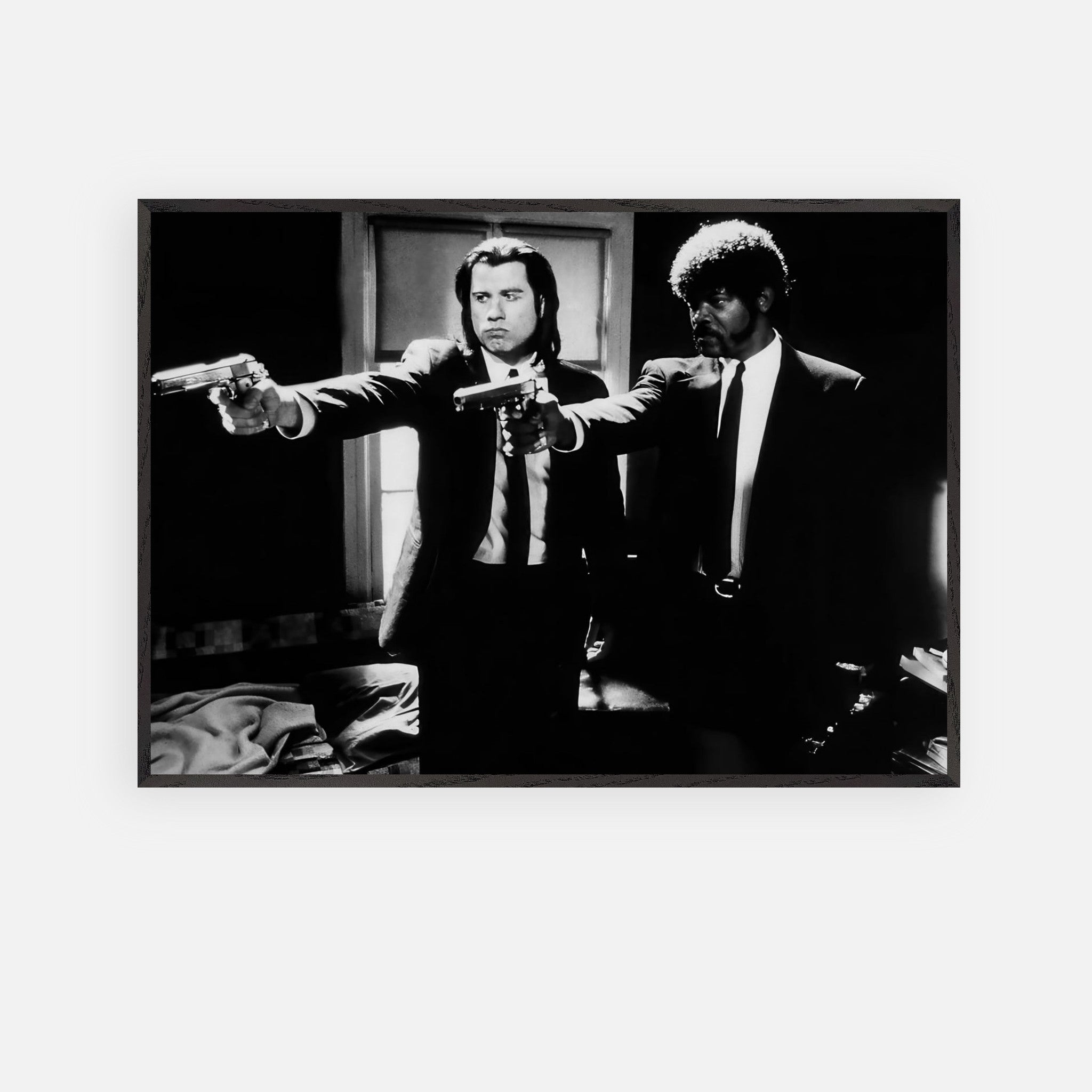 John Travolta & Samuel L. Jackson on Pulp Fiction (1994)