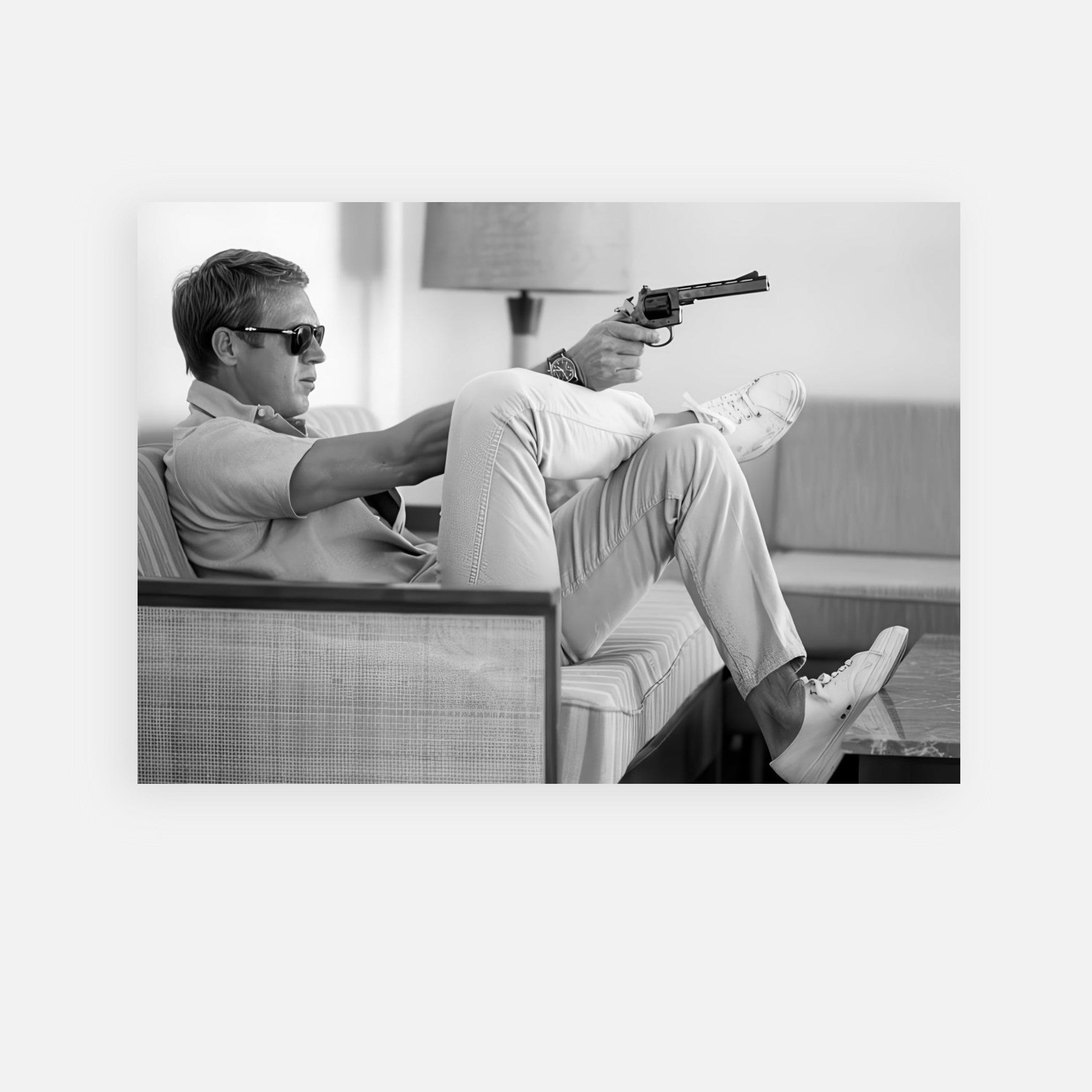 Steve Mcqueen takes aim