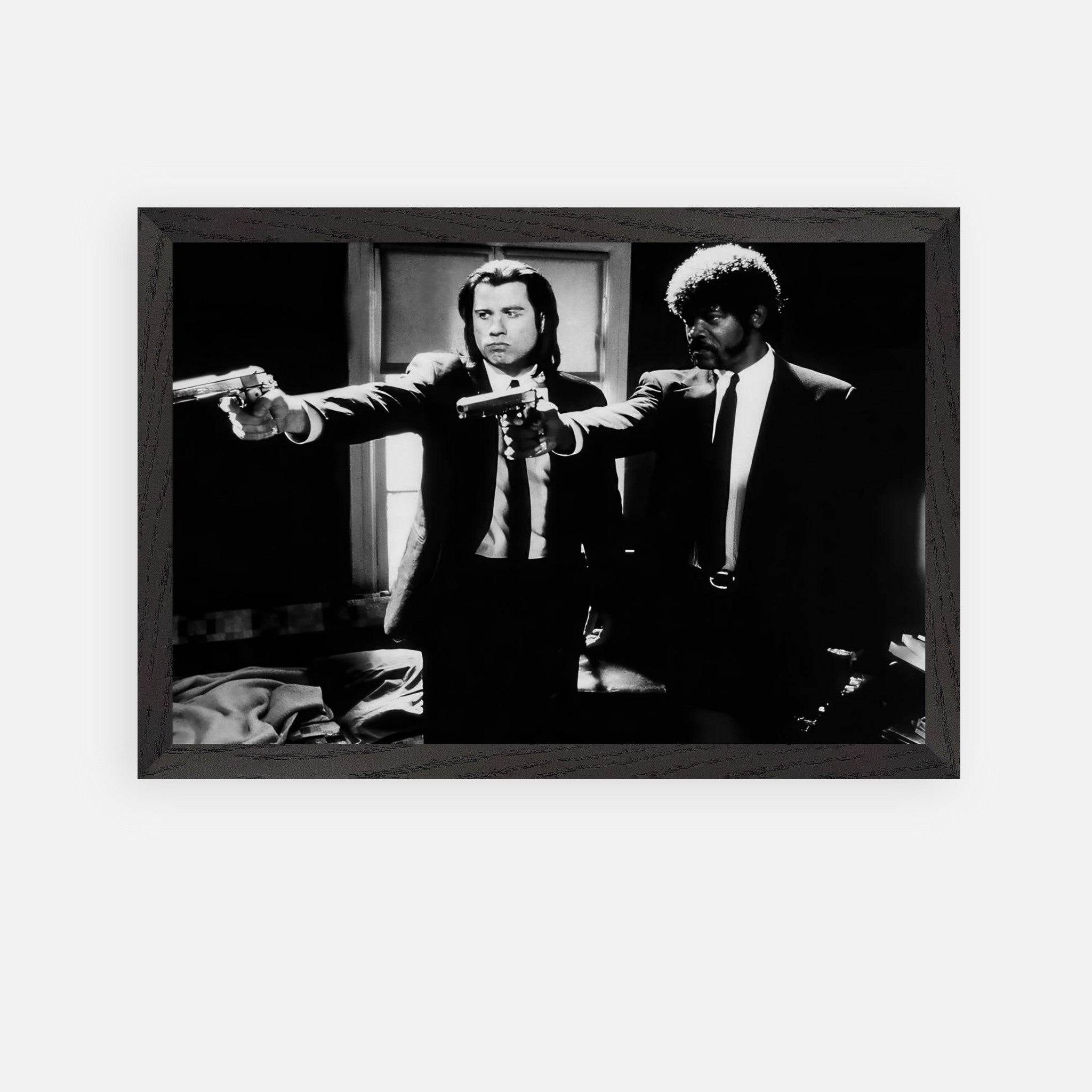 John Travolta & Samuel L. Jackson on Pulp Fiction (1994)