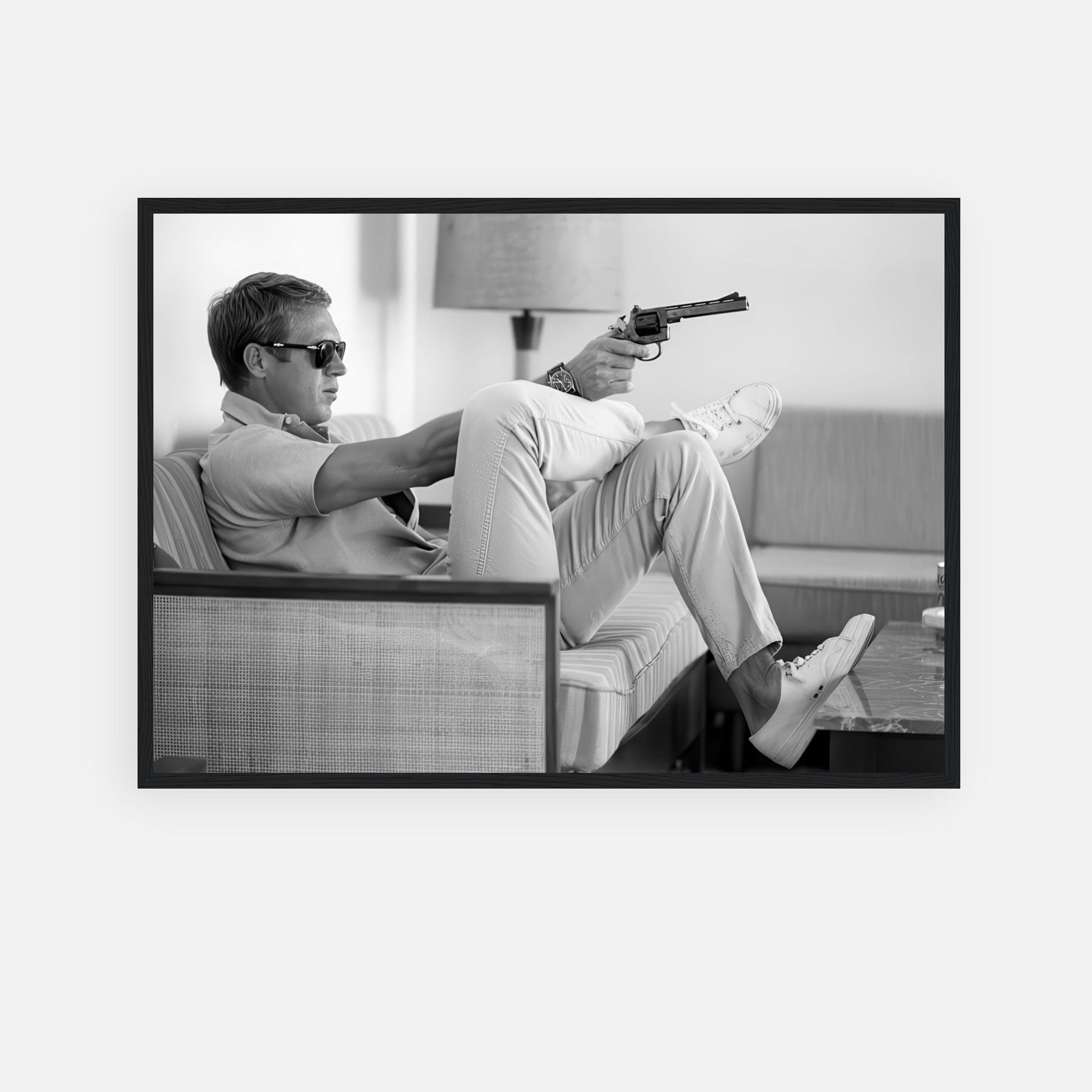 Steve Mcqueen takes aim