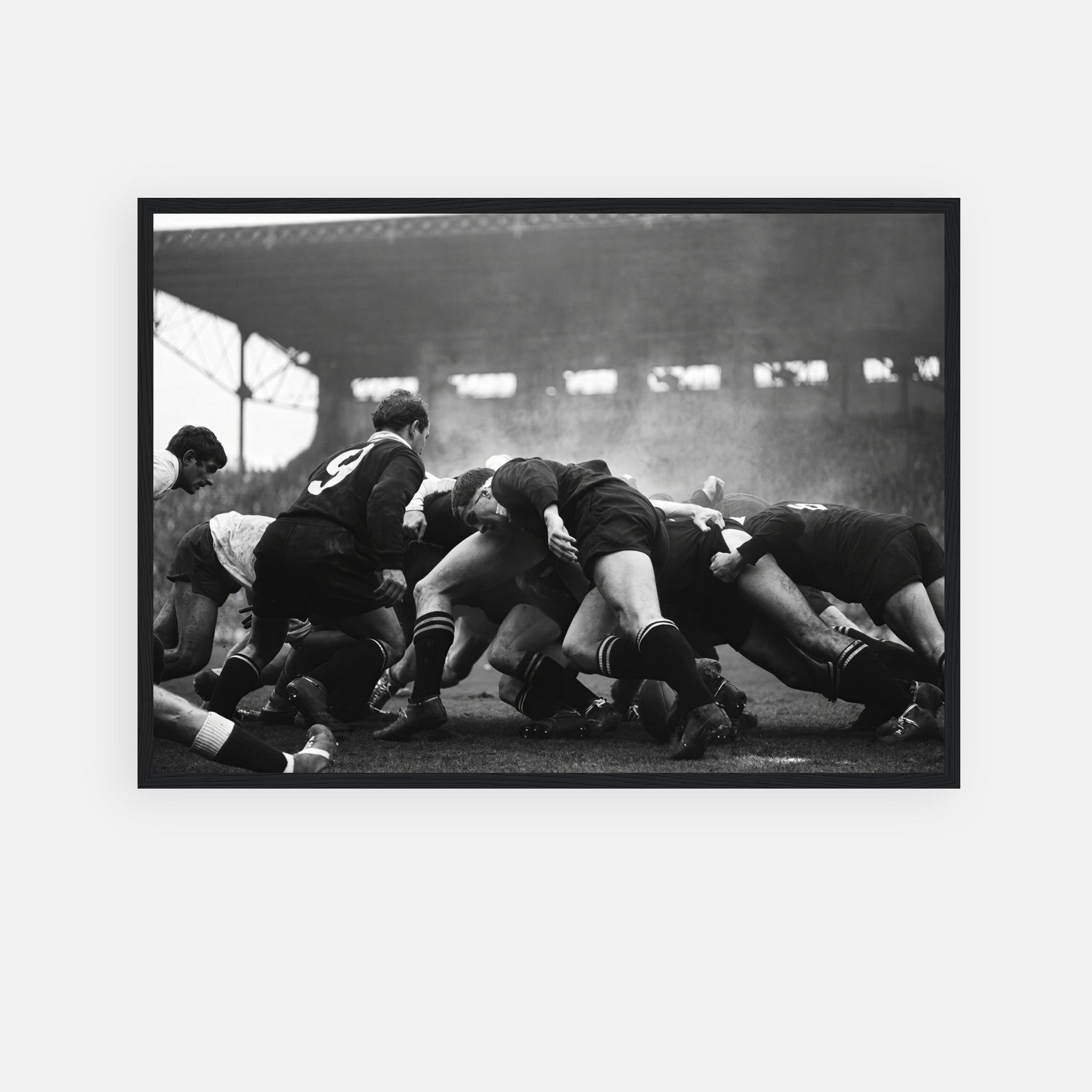 France vs New Zealand Rugby 1967