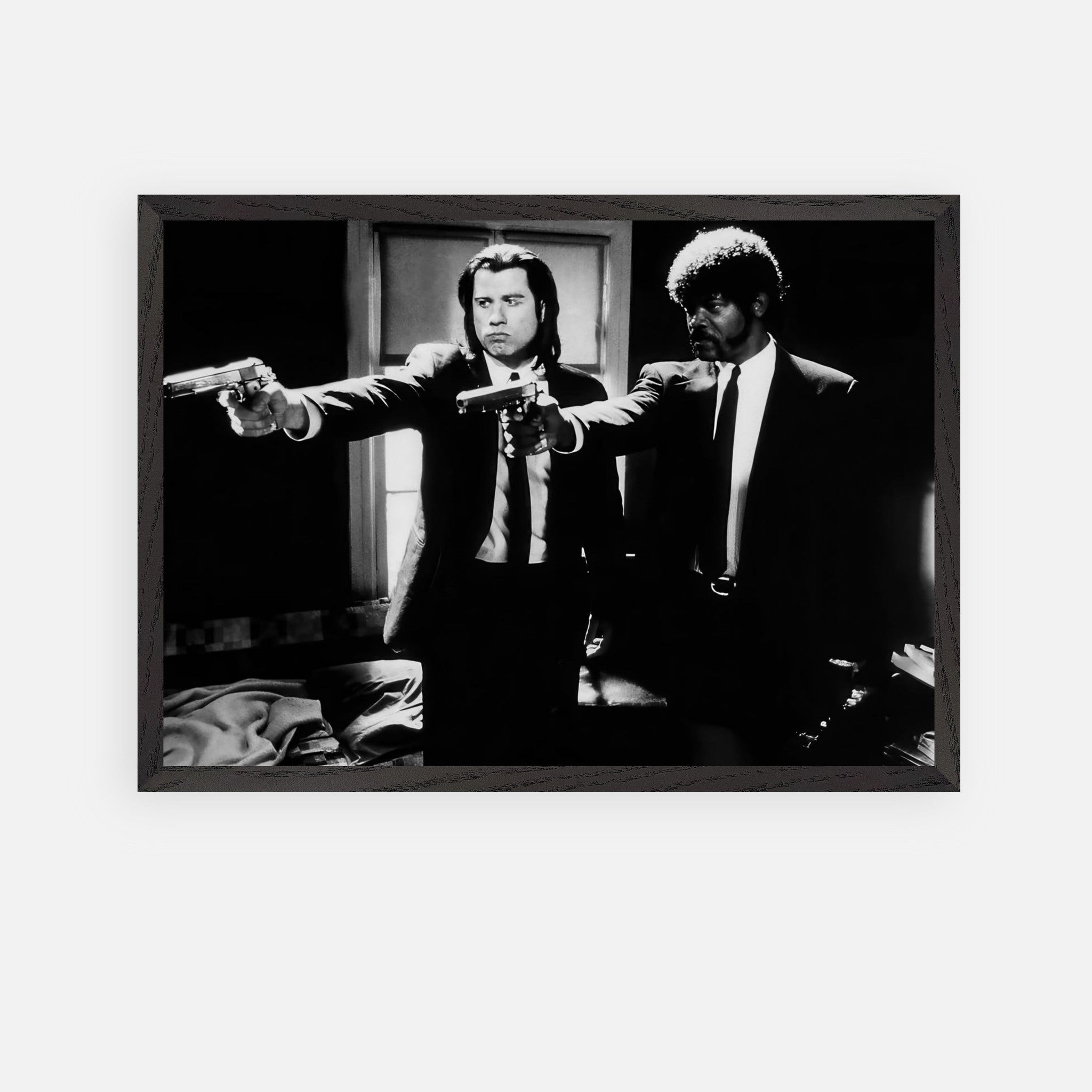 John Travolta & Samuel L. Jackson on Pulp Fiction (1994)