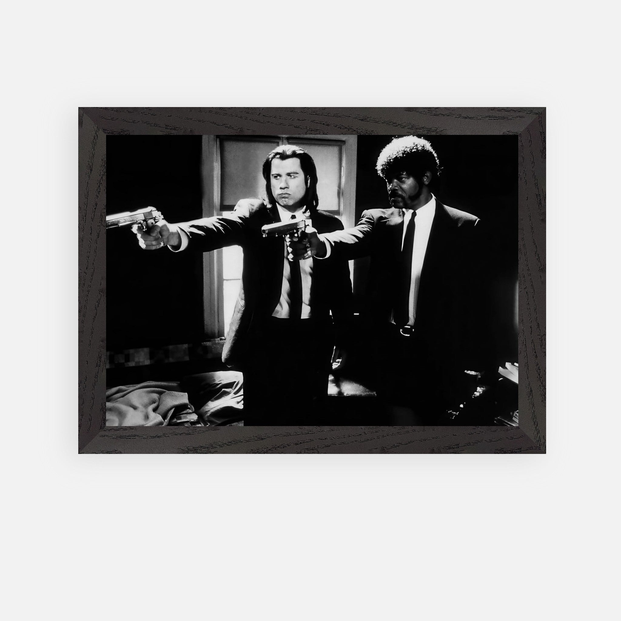 John Travolta & Samuel L. Jackson on Pulp Fiction (1994)
