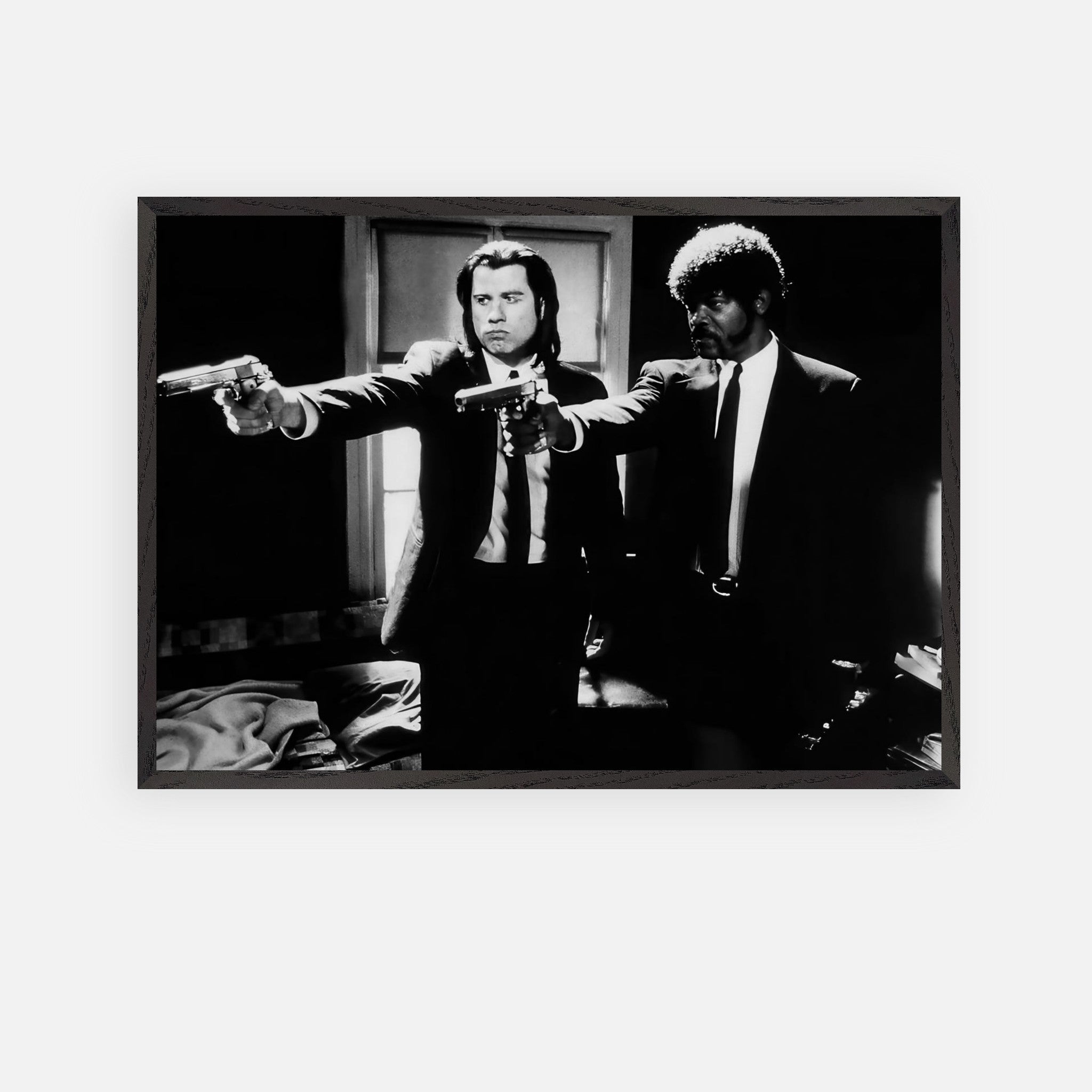 John Travolta & Samuel L. Jackson on Pulp Fiction (1994)