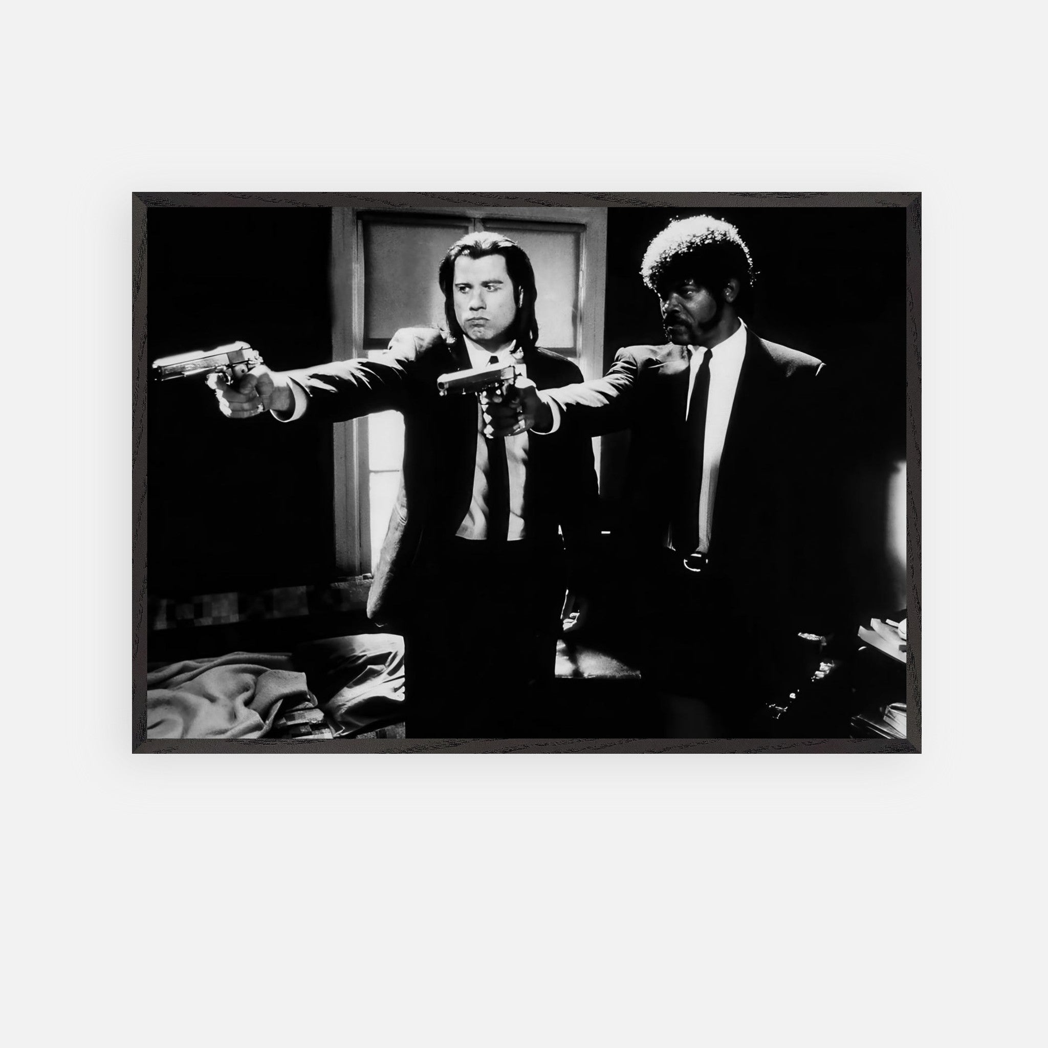 John Travolta & Samuel L. Jackson on Pulp Fiction (1994)