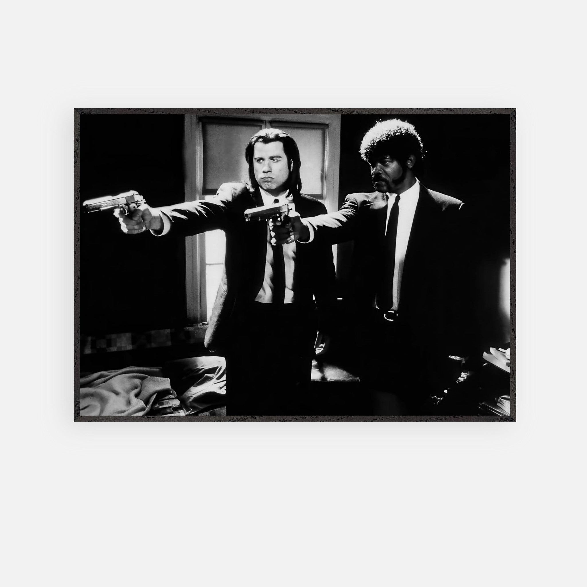 John Travolta & Samuel L. Jackson on Pulp Fiction (1994)