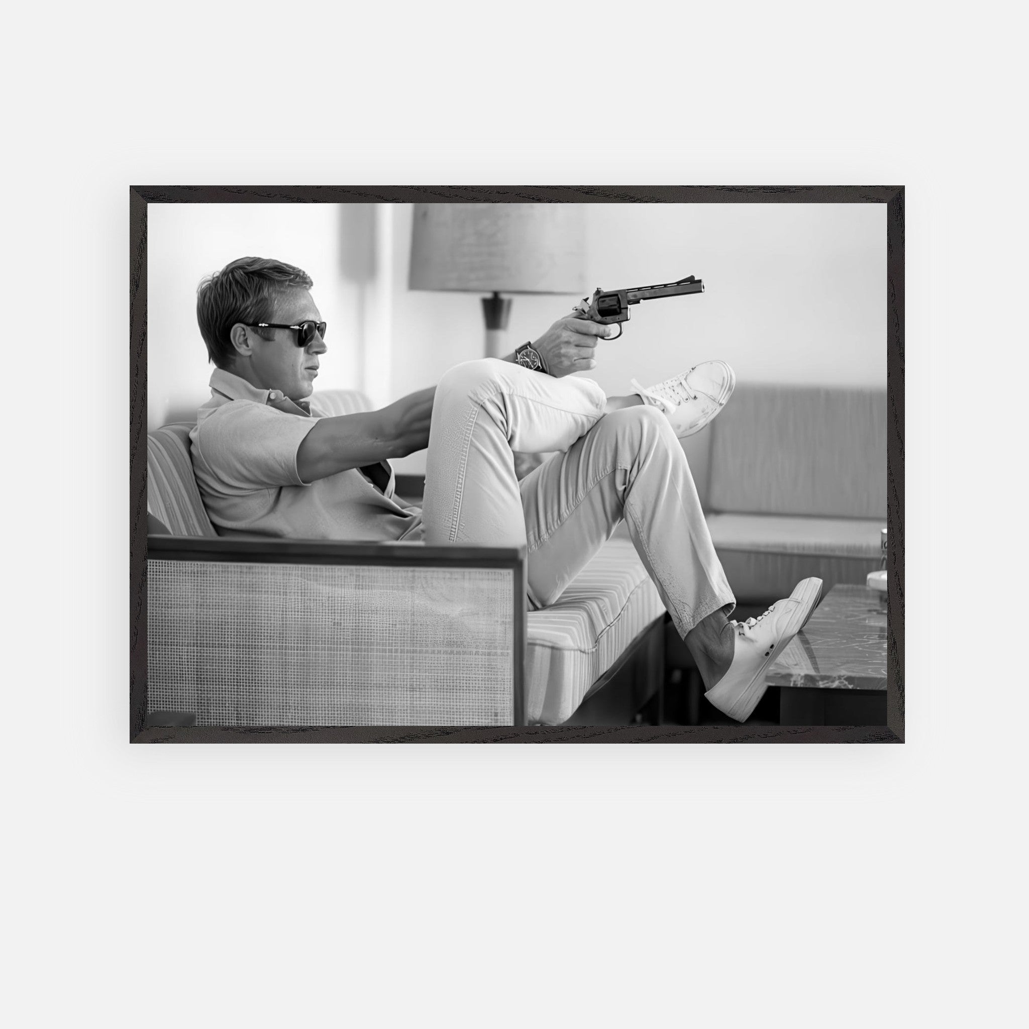 Steve Mcqueen takes aim