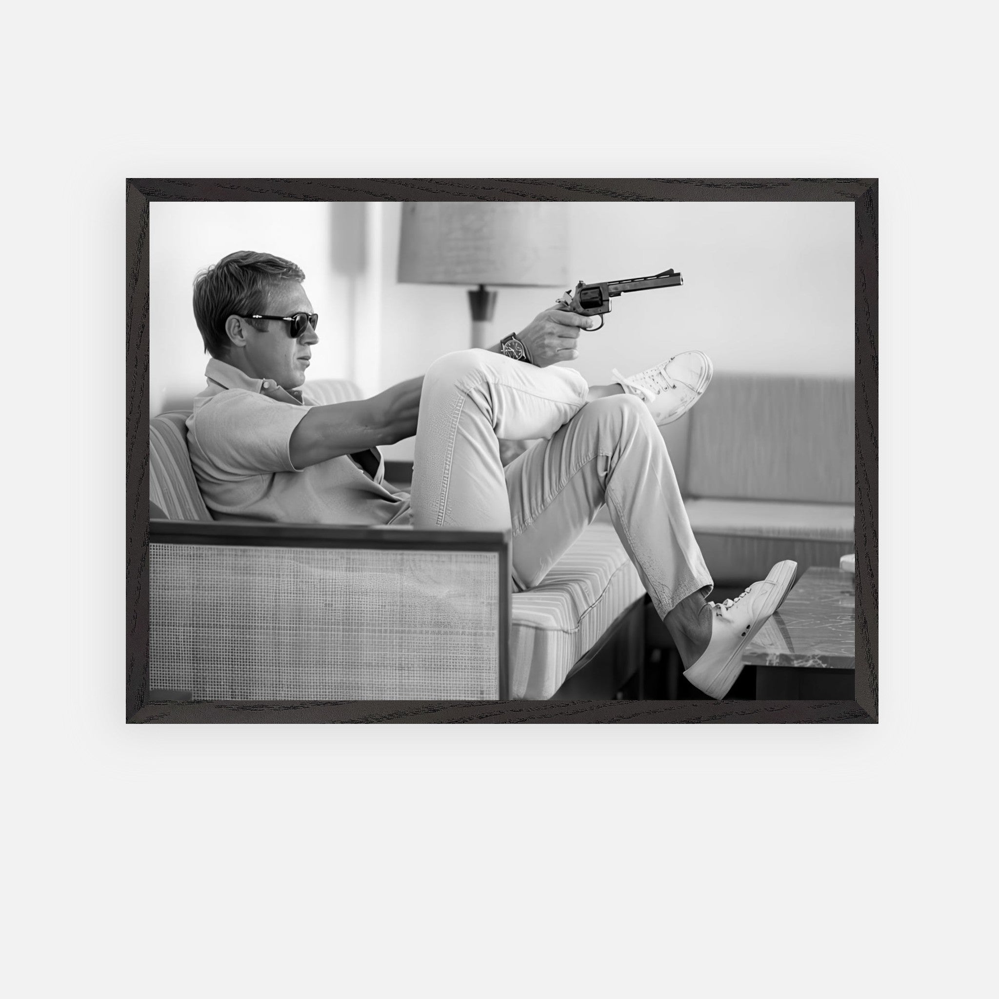 Steve Mcqueen takes aim