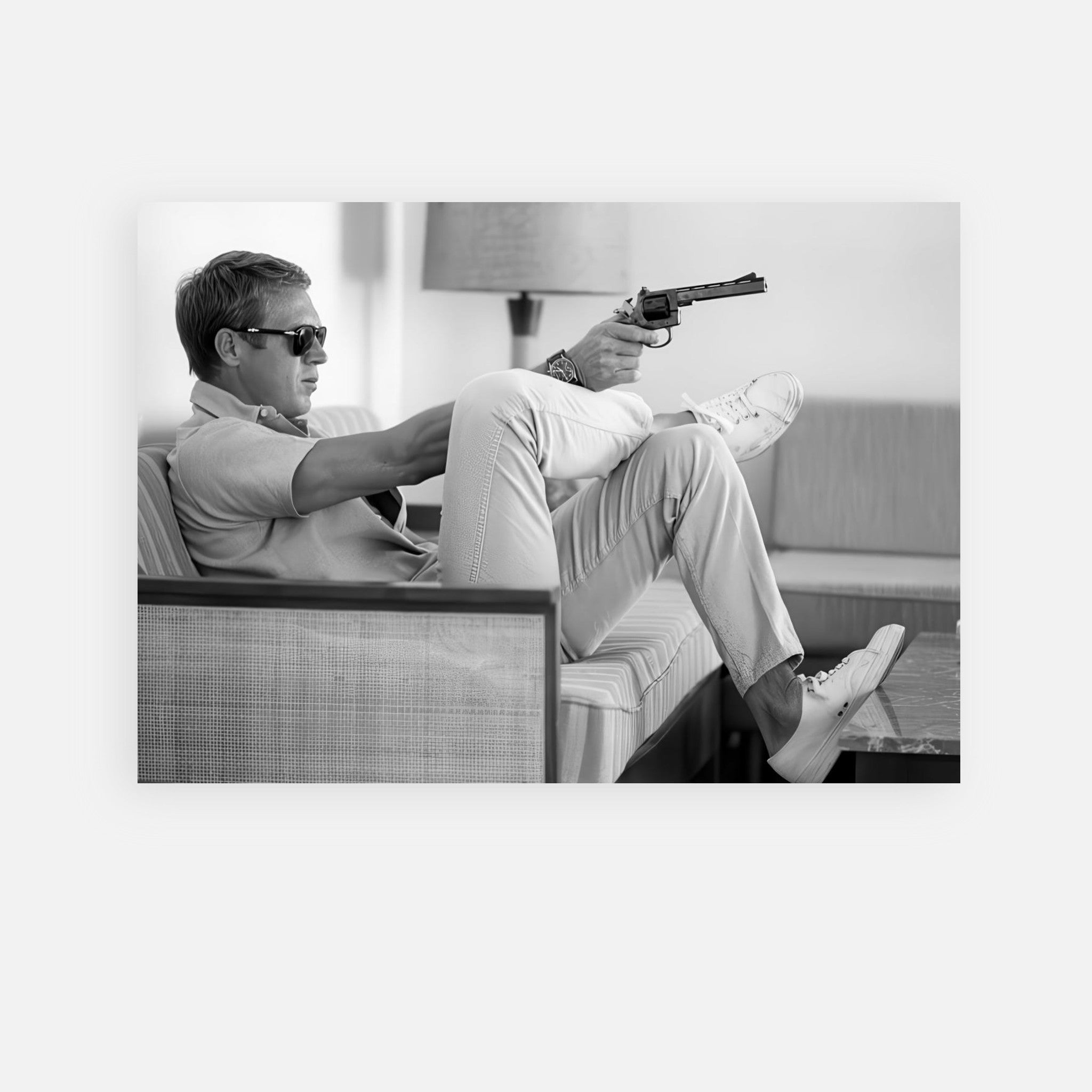 Steve Mcqueen takes aim
