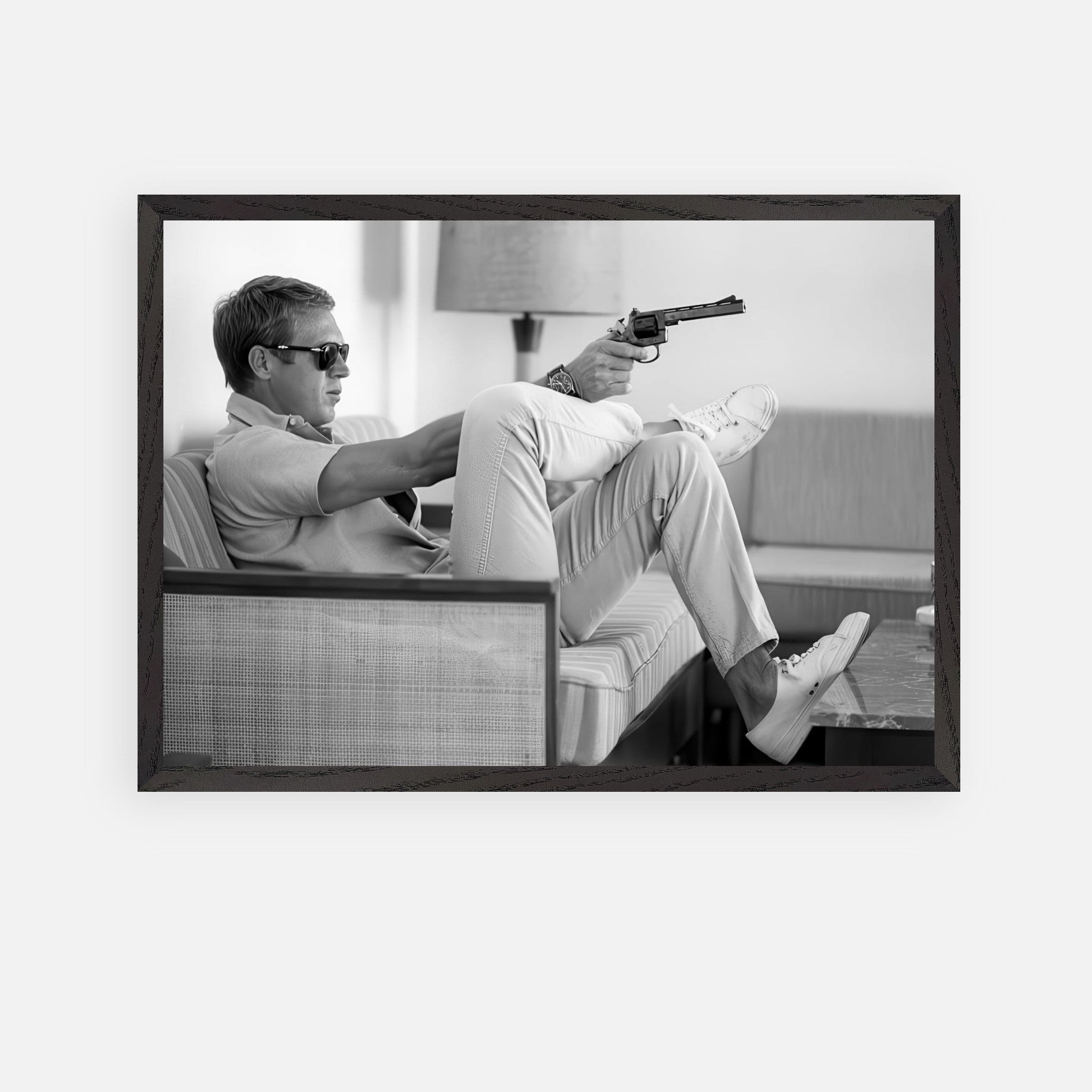 Steve Mcqueen takes aim