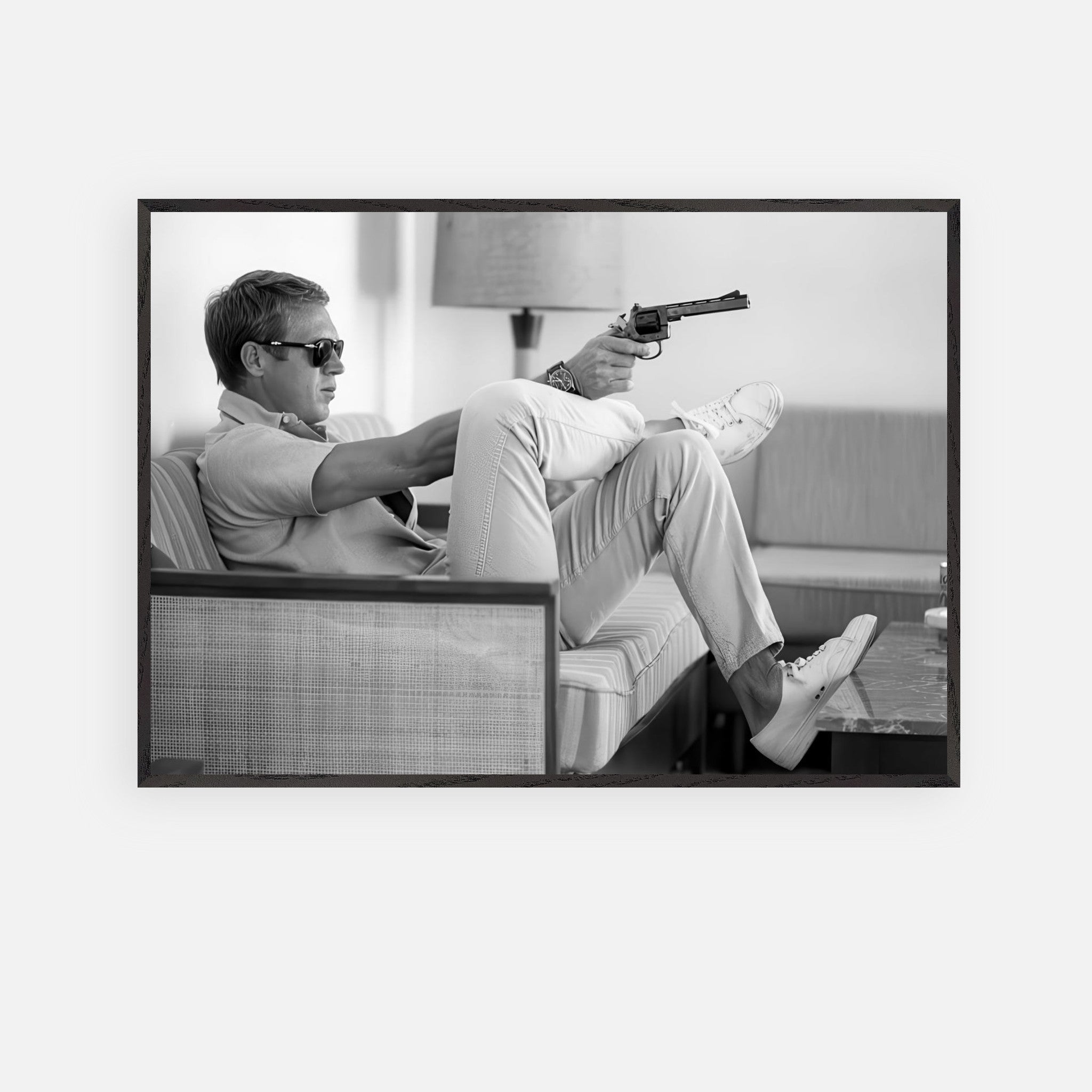 Steve Mcqueen takes aim