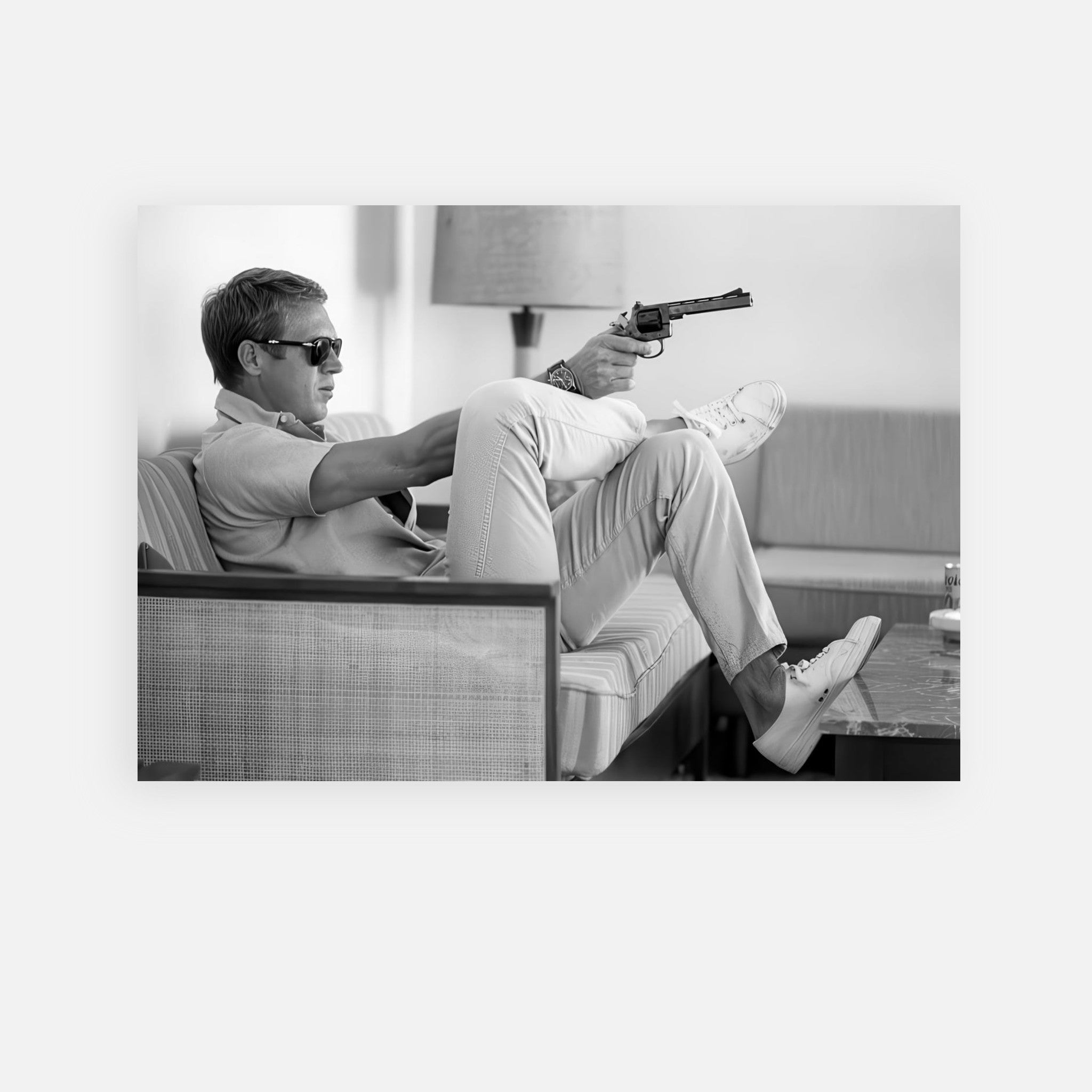 Steve Mcqueen takes aim
