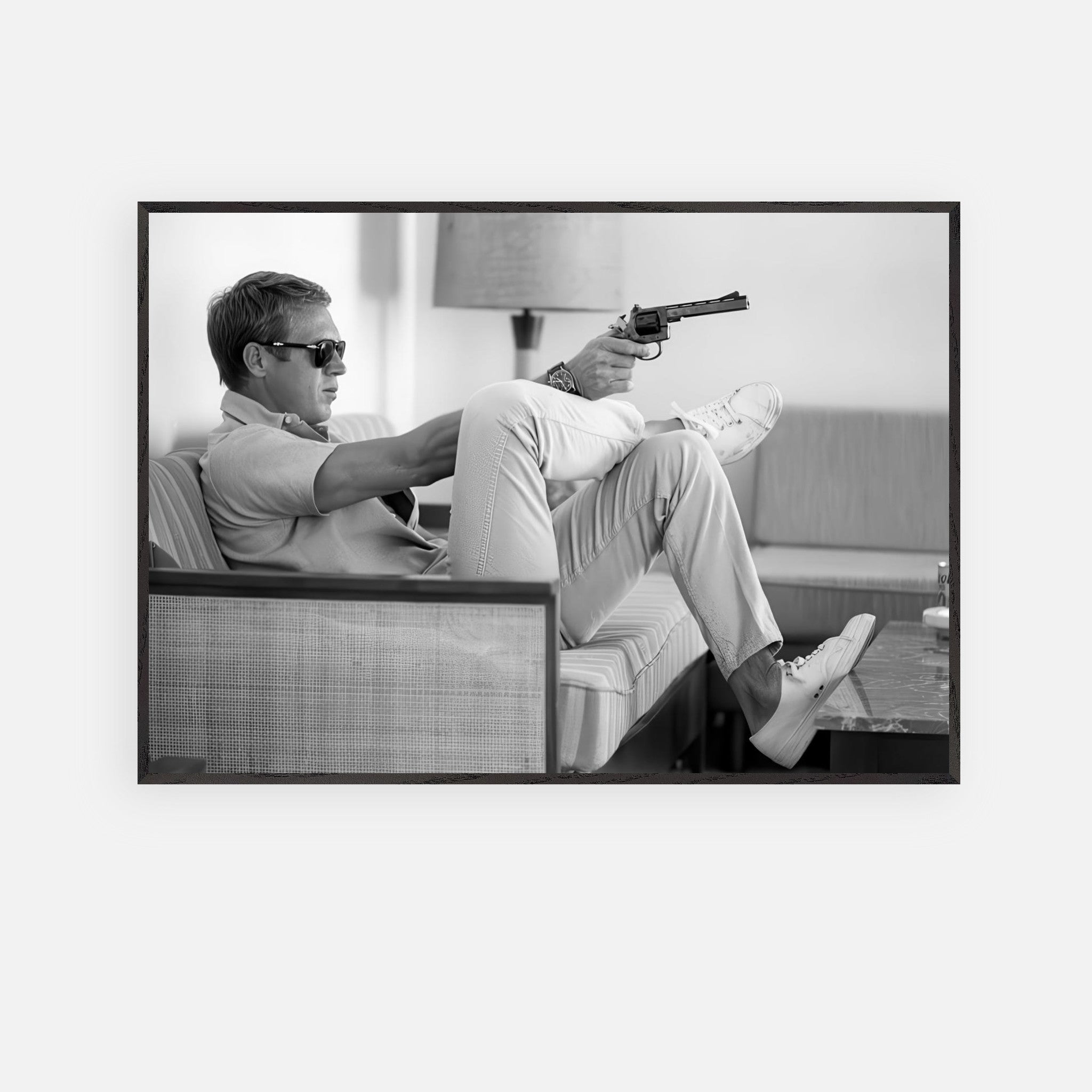 Steve Mcqueen takes aim