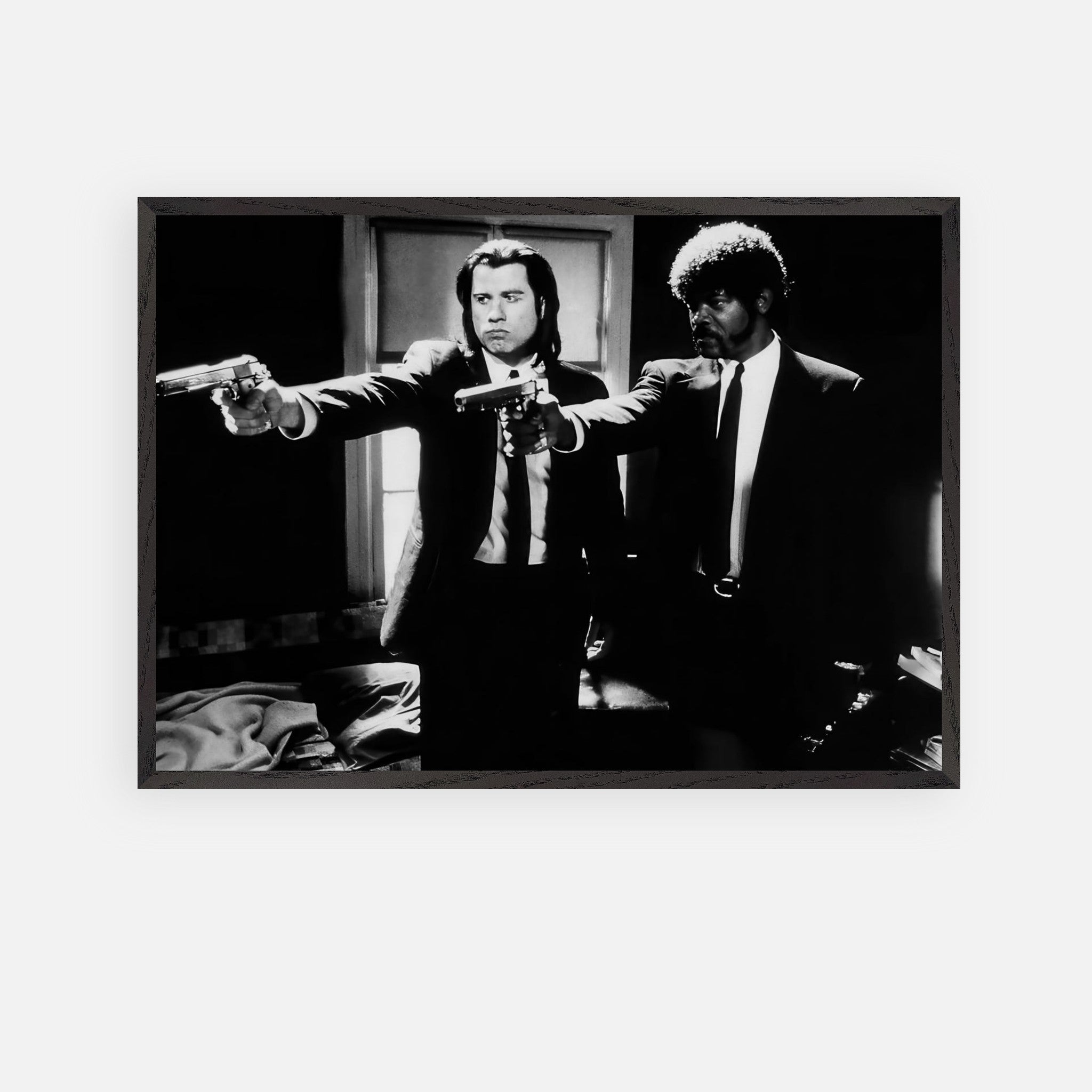 John Travolta & Samuel L. Jackson on Pulp Fiction (1994)
