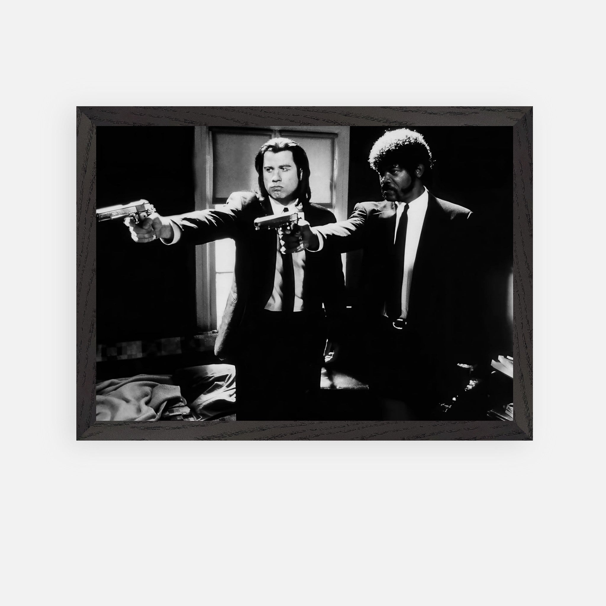 John Travolta & Samuel L. Jackson on Pulp Fiction (1994)