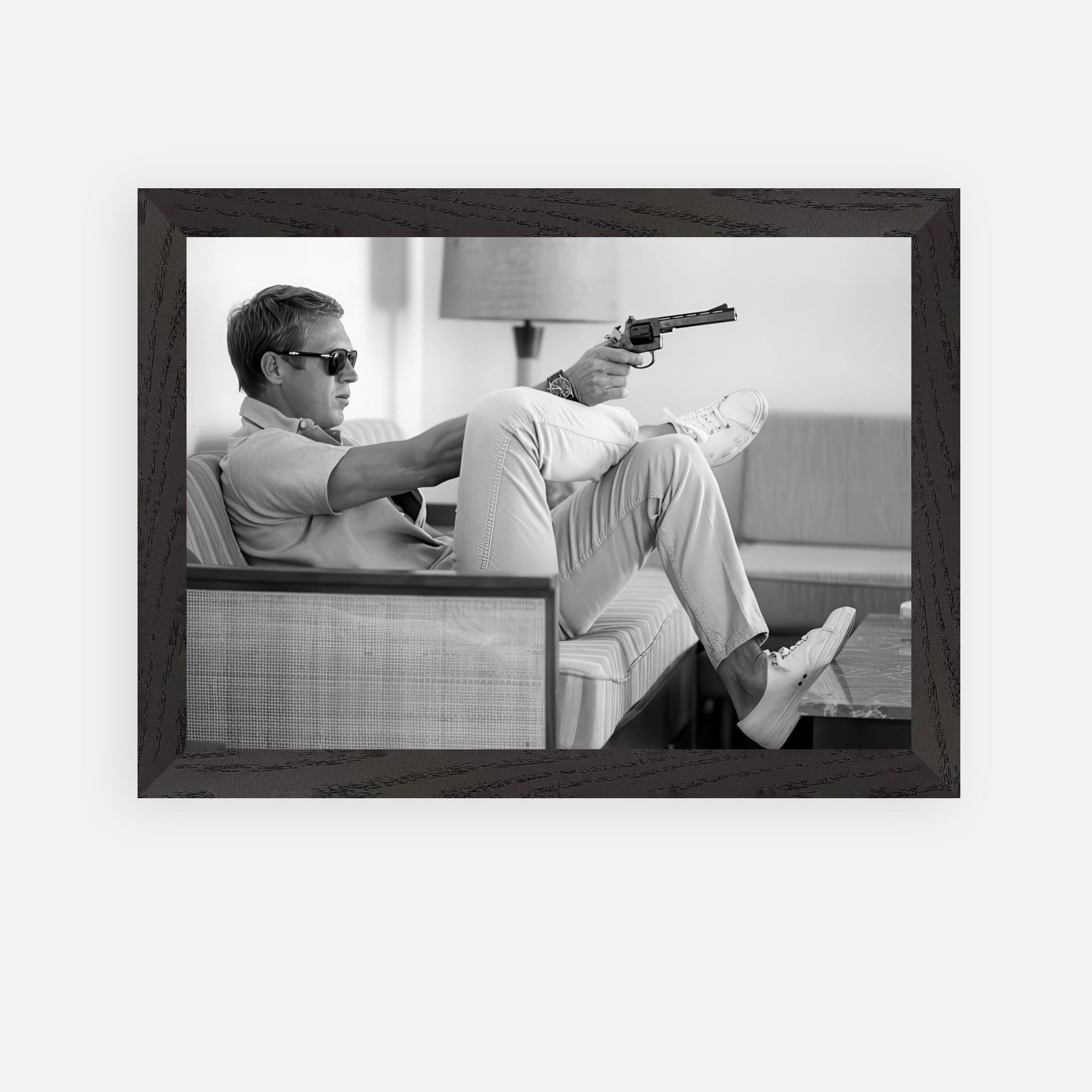 Steve Mcqueen takes aim