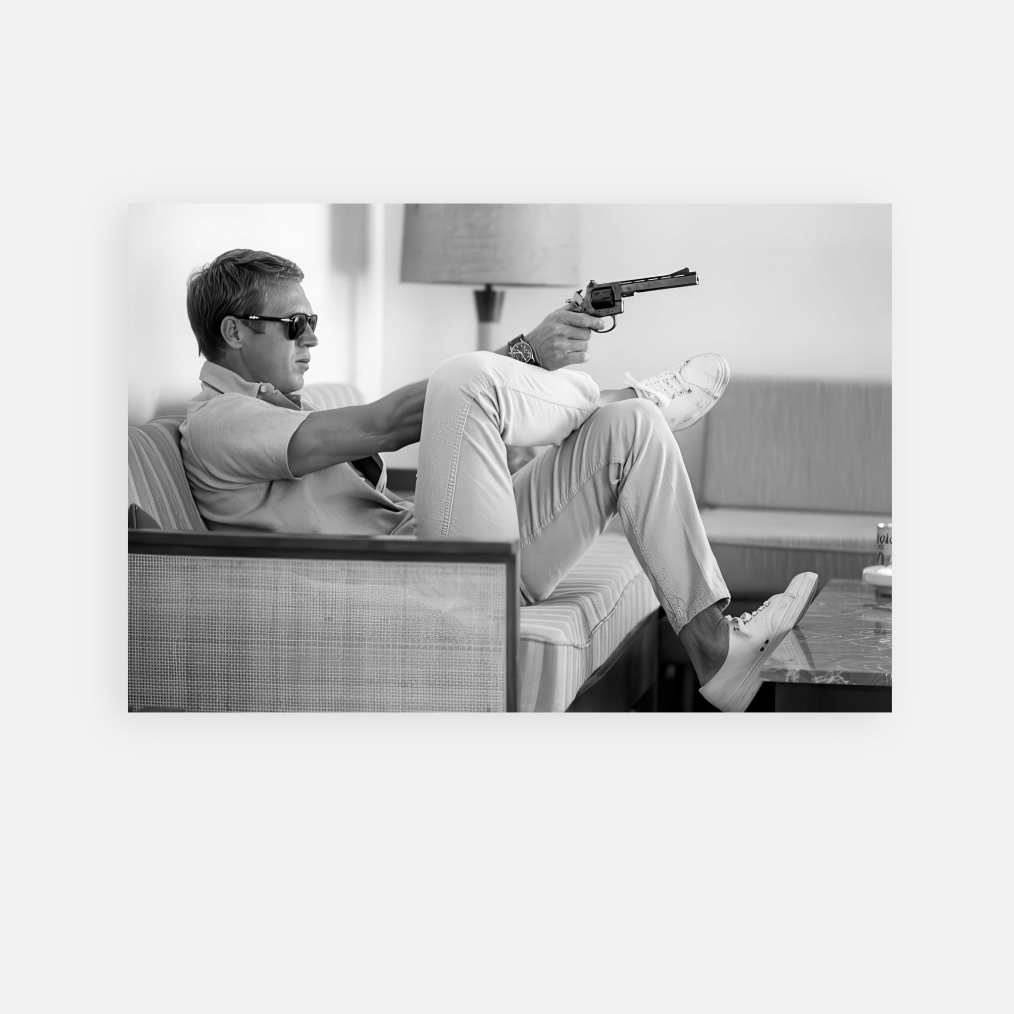 Steve Mcqueen takes aim