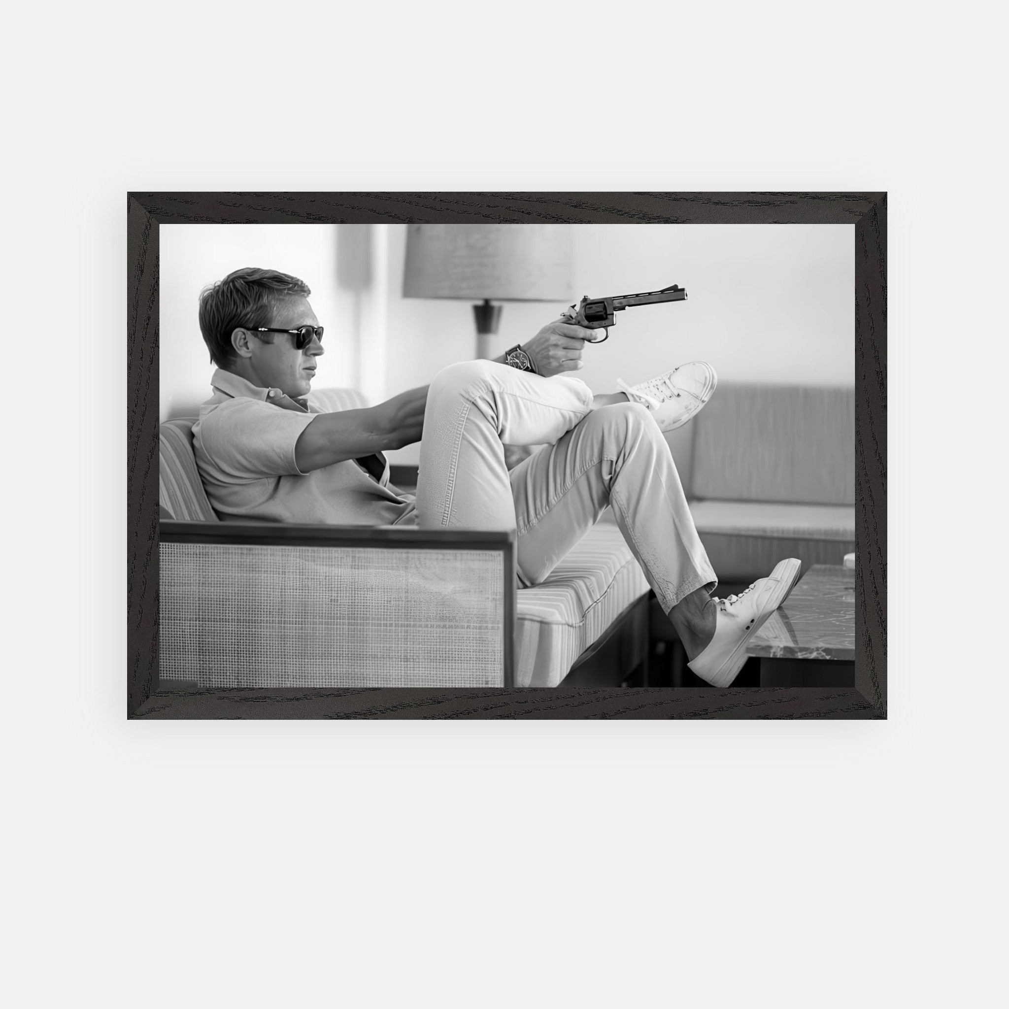 Steve Mcqueen takes aim