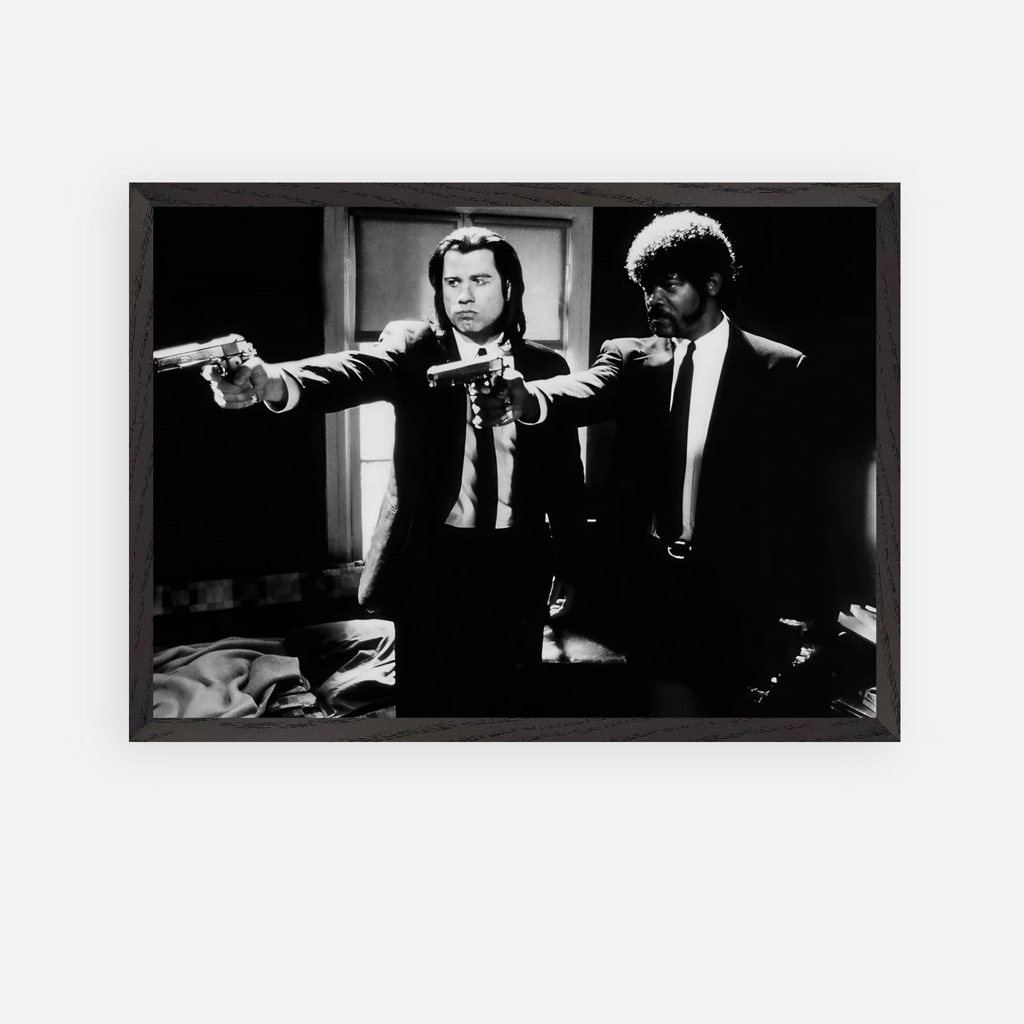 John Travolta & Samuel L. Jackson on Pulp Fiction (1994)