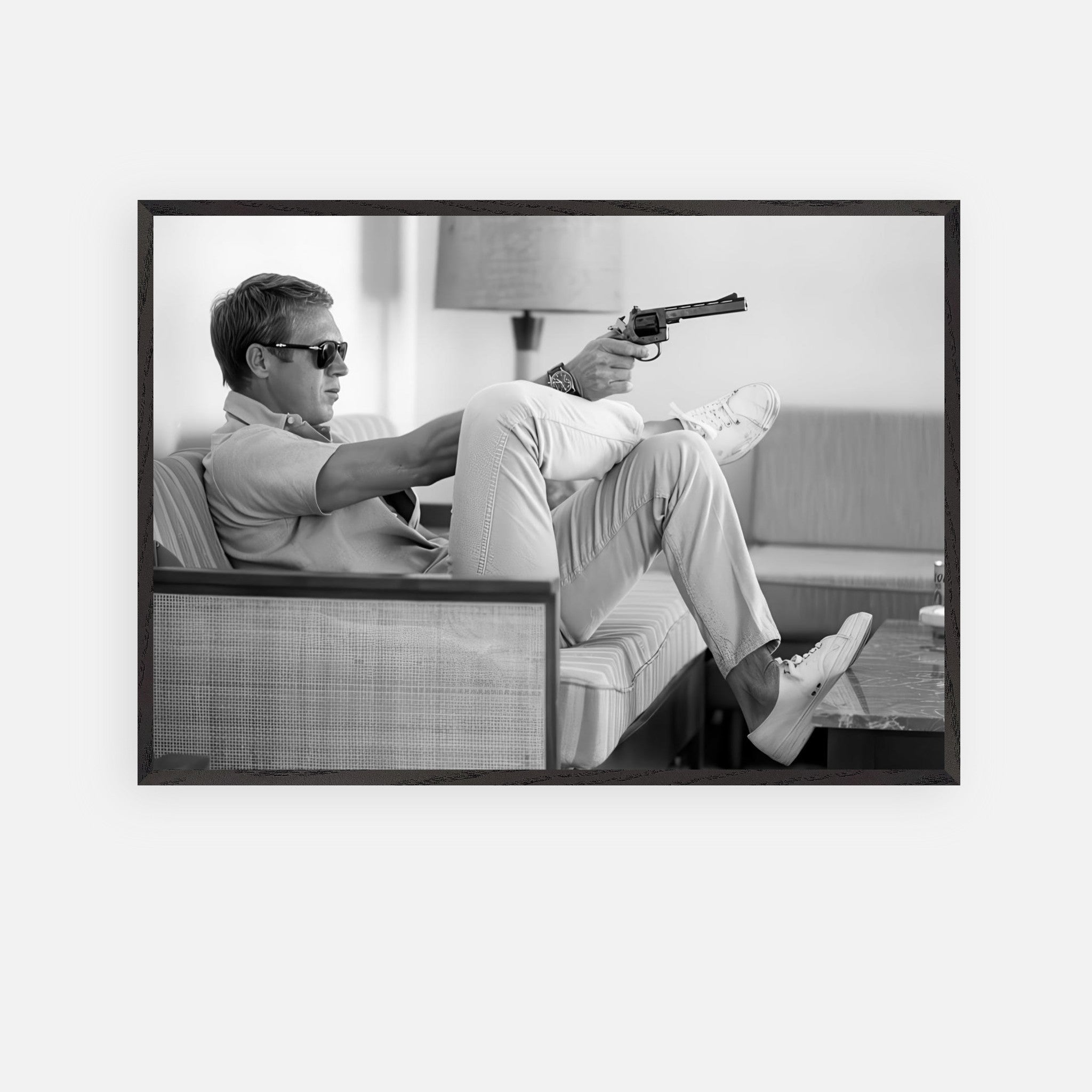 Steve Mcqueen takes aim