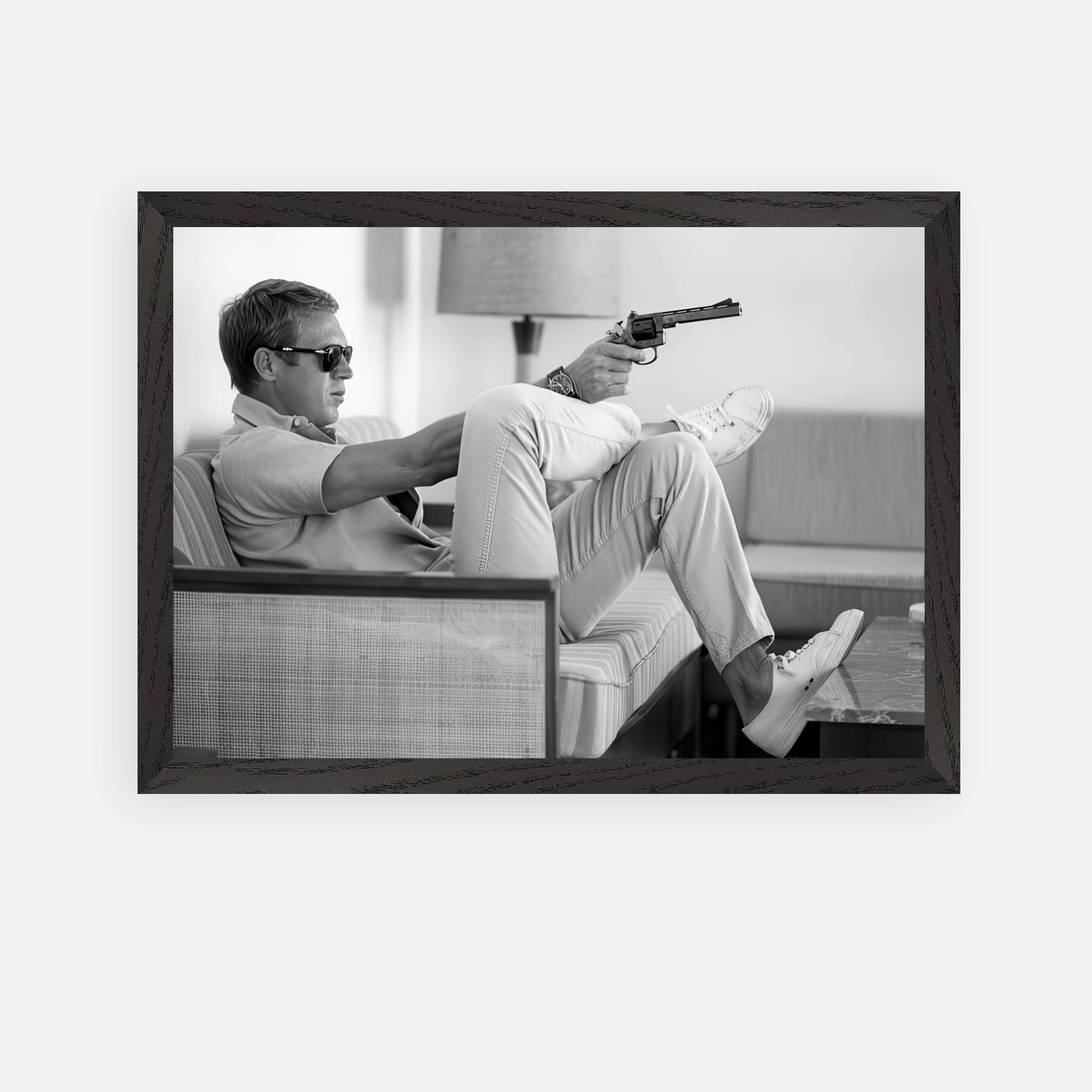 Steve Mcqueen takes aim